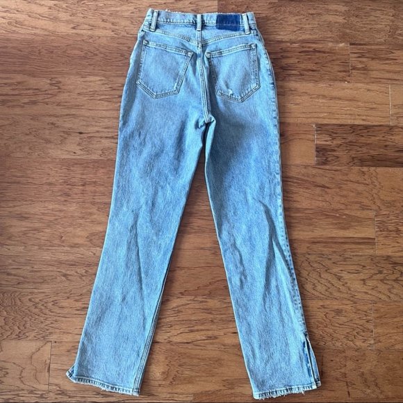 Abercrombie & Fitch Womens Curve Love Ultra High Rise 90s Straight Jean Size 26 - Picture 6 of 10